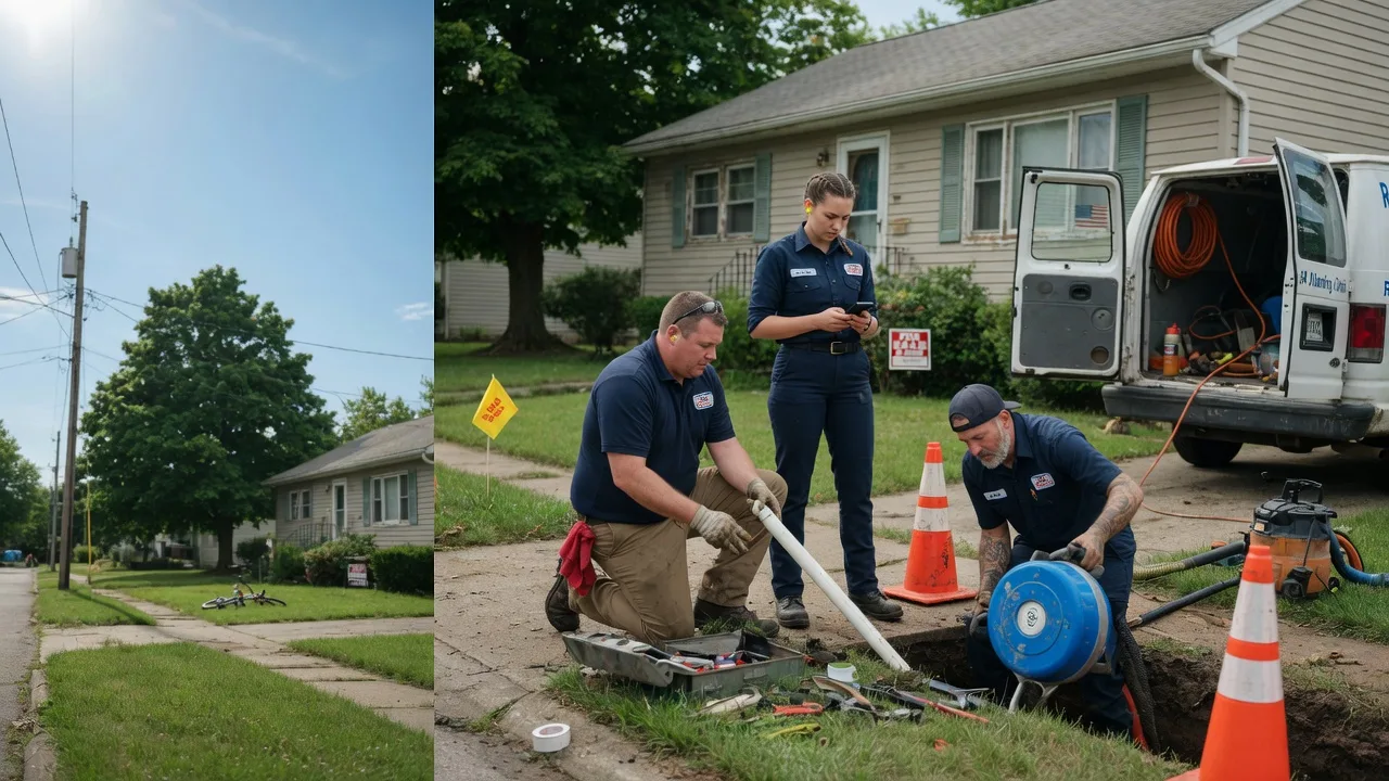 Sewer Line Repair in Erwinna, PA near me